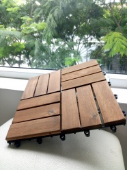 Wood deck tiles - Good change - New idea